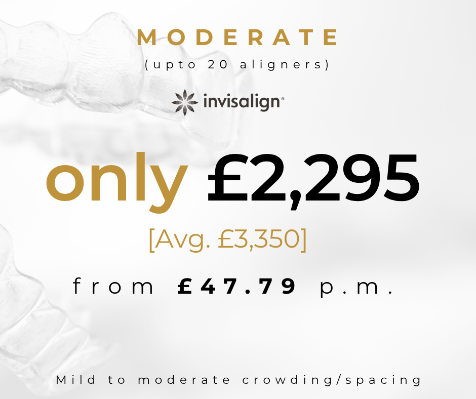 Invisalign Moderate aligner price 2295