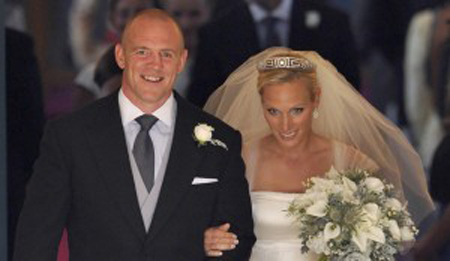 Mike Tindall and  Zara Philips wedding