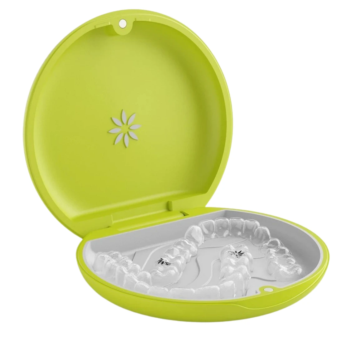 Invisalign Aligner Case in Lime Green – Dental Shop