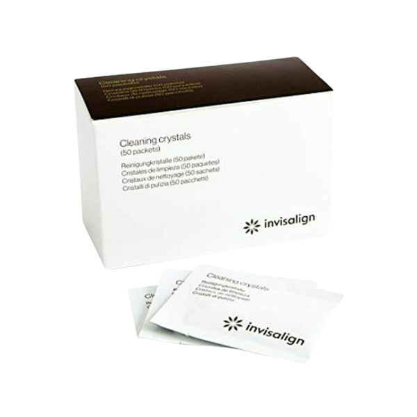 Invisalign Cleaning Crystals - 50 pack with Tub